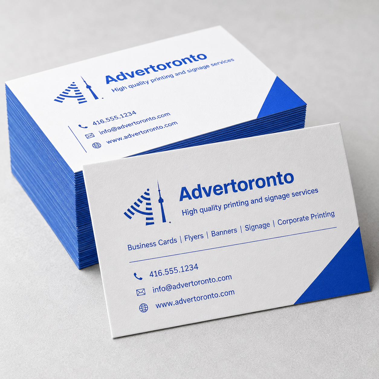 16pt Two-Sided Business Cards