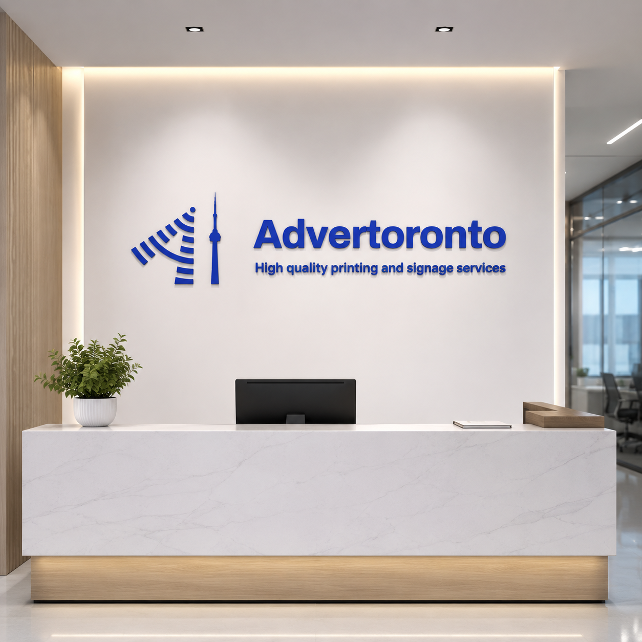 Reception Sign