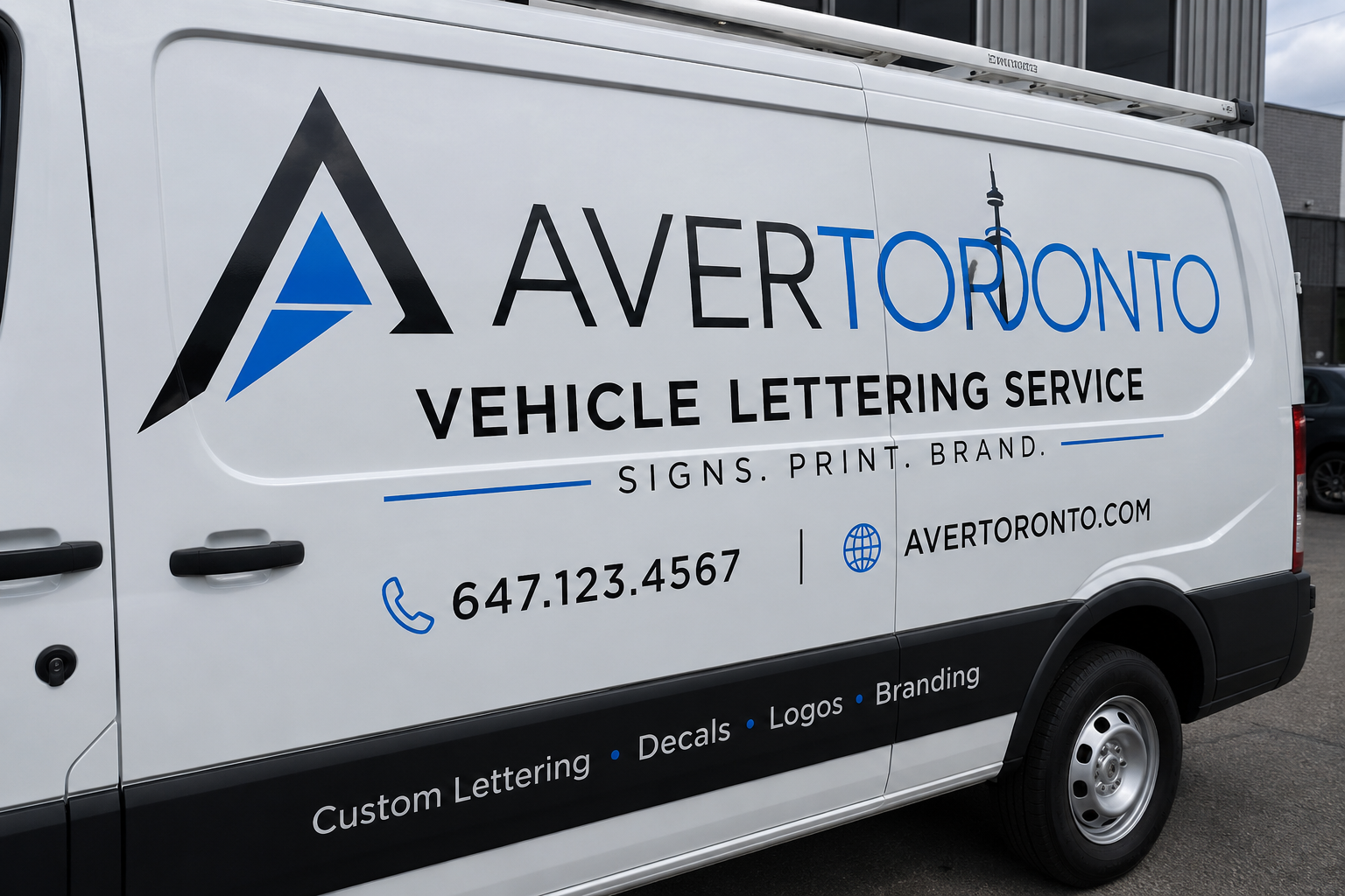 Vehicle Lettering and Decal